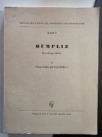 Bümpliz eine Ortsgeschichte - 1952 Simon Schütz Paul Müller