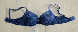 Push Up BH Calvin Klein schwarz lila Gr. 70E