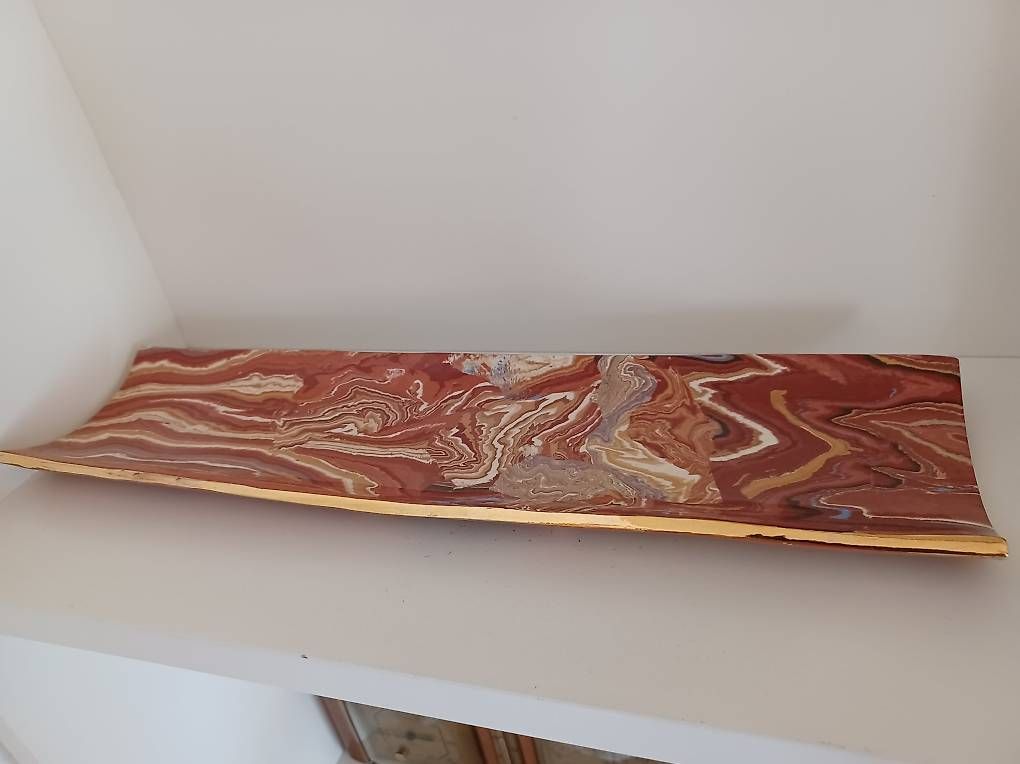 Servierplatten: Kunst, Handfertigung, Schale, Teller, Keramik – Gebraucht aus Breitenbach von BrunoDLP 2