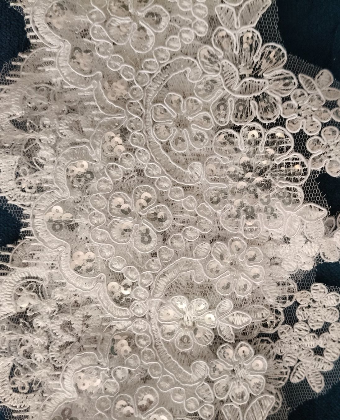 Nastri decorativi: Spitzenstoff mit Blumenmuster — Wunderschöne, feine Spitze – Nuovo (secondo la descrizione) da Urtenen-Schönbühl venduto da sep_k9jk 2