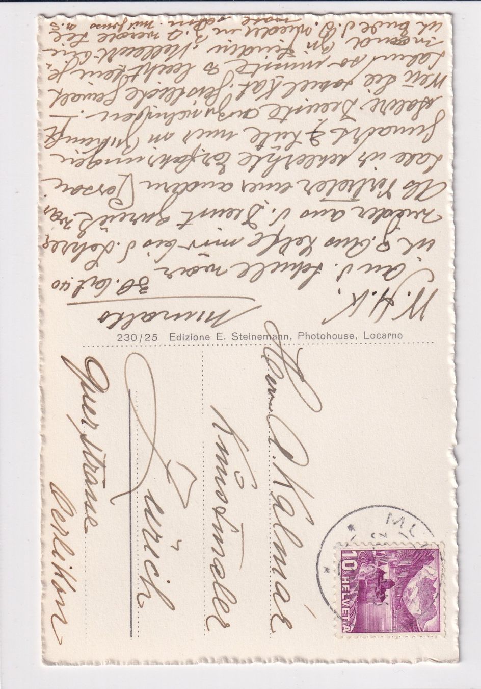 Cartes postales: Piccola Ticinese  /bq – D'occasion à Hombrechtikon par Rudolf07 1