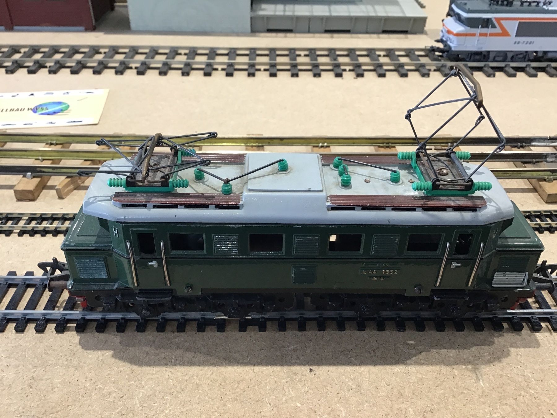 Fleischmann Modellini di ferrovie: fleischmannH0 E44 1952 - Vintage Modell, – Usato da Männedorf venduto da Spezial-Modelle 2