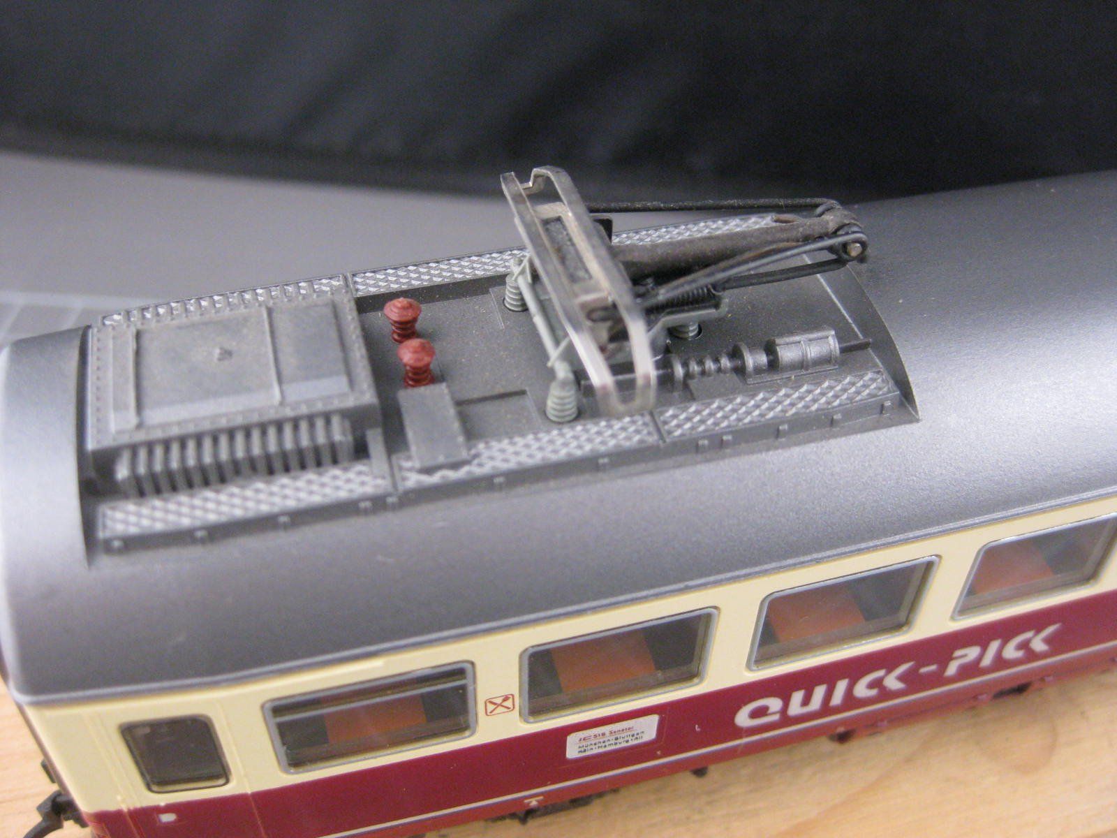 Fleischmann Modellini di ferrovie: Fleischmann 5165 TEE Quick-Pick Speisewagen, mit OVP, . – Usato da Malters venduto da Marosko 2