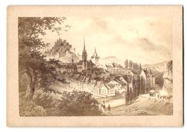 Fotografie Baden, Blick auf die Stadt, n