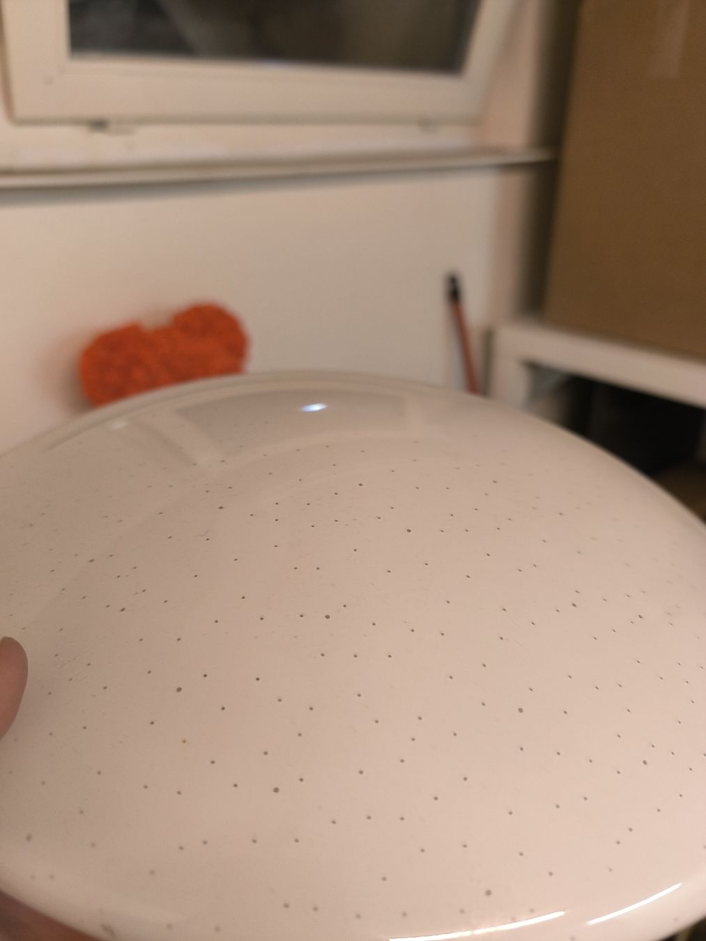 Lampadari & plafoniere: Weisse Deckenlampe, Sternenhimmel – Usato da Toffen venduto da Larissyy 2