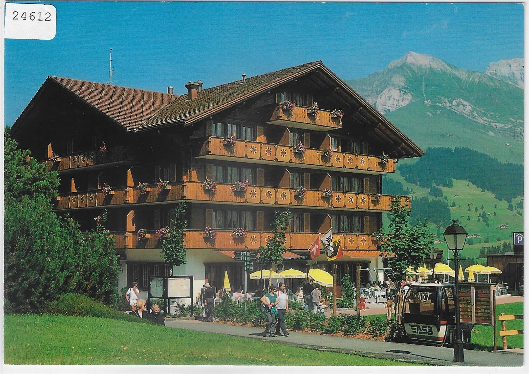 Cartoline postali: Sporthotel Adler - Adelboden – Antico da Ettingen venduto da Kartenplanet