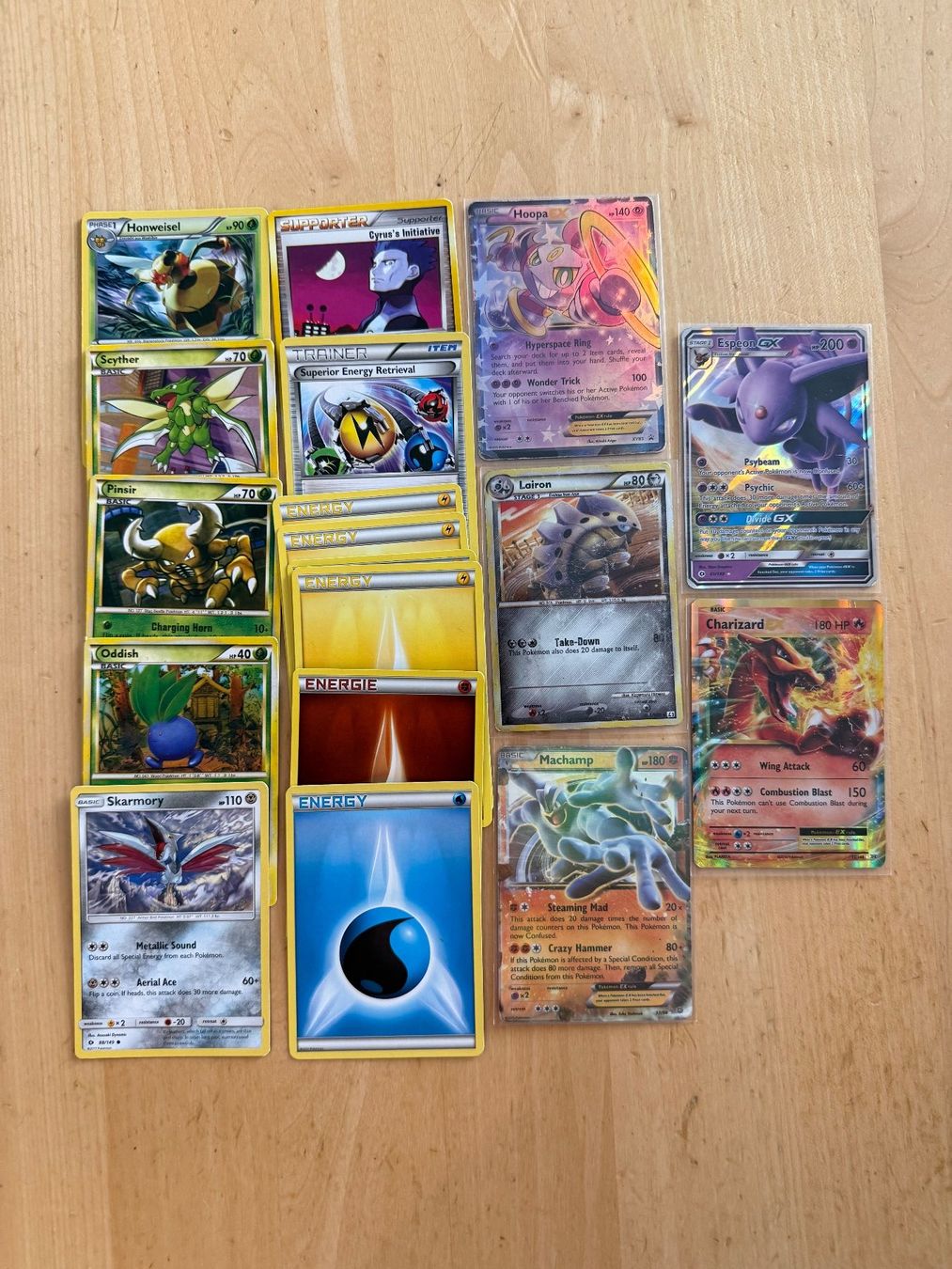 Pokémon Carte collezionabili: Pokémon Karten Sammlung mit Charizard EX, Espeon GX, Hoopa E – Usato da Hunzenschwil venduto da hof_rcg8 1