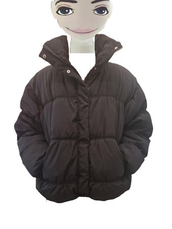 Pufferjacke schwarz