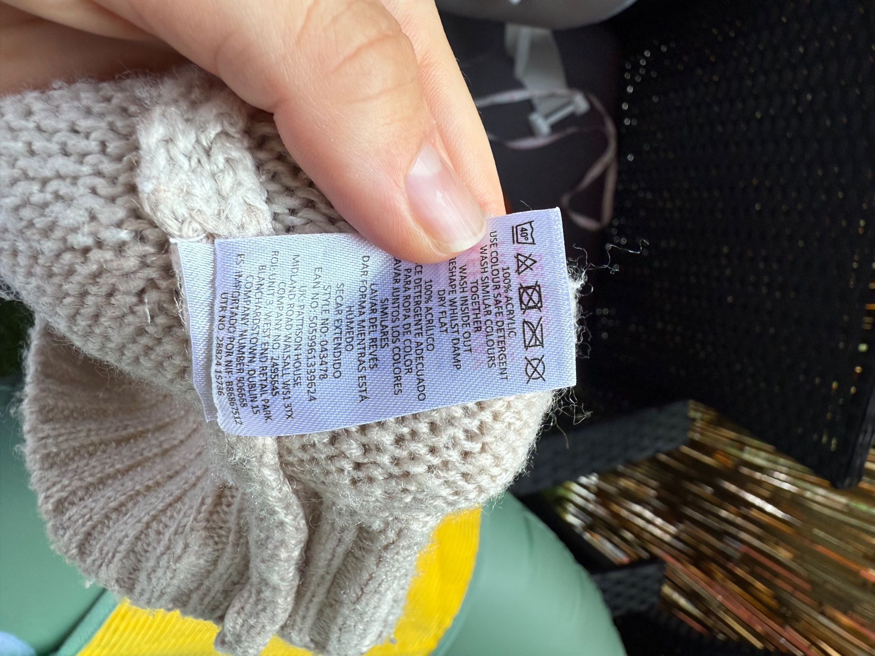 Maglioni & Felpe: Warmer Strickpullover mit Streifen, Grösse L – Usato da Riehen venduto da ann_76jw 5