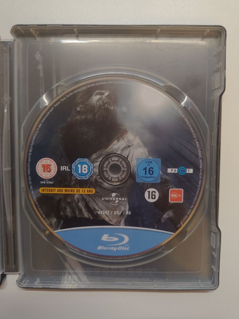 Alle DVDs: Wolfman (Steelbook Edition) – Gebraucht aus Liestal von Kratzilla 1