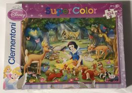 Schnee-Wittchen Puzzle, 104 Teile, Clementoni Supercolor