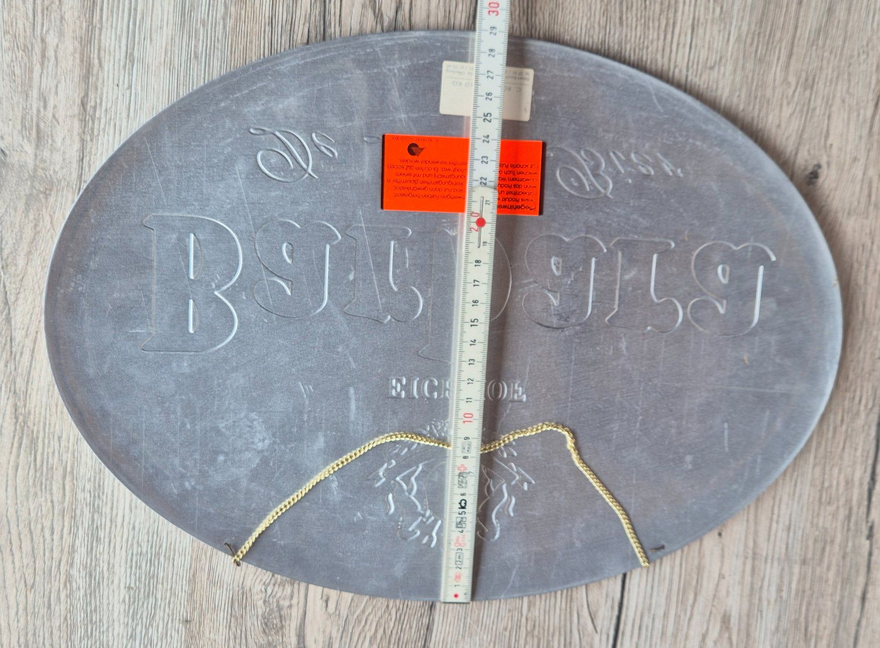 Eichhof Insegne: Aluminium Schild von Barbara de Luxe Bier von Eichhof – Usato da Neerach venduto da SilliS 4