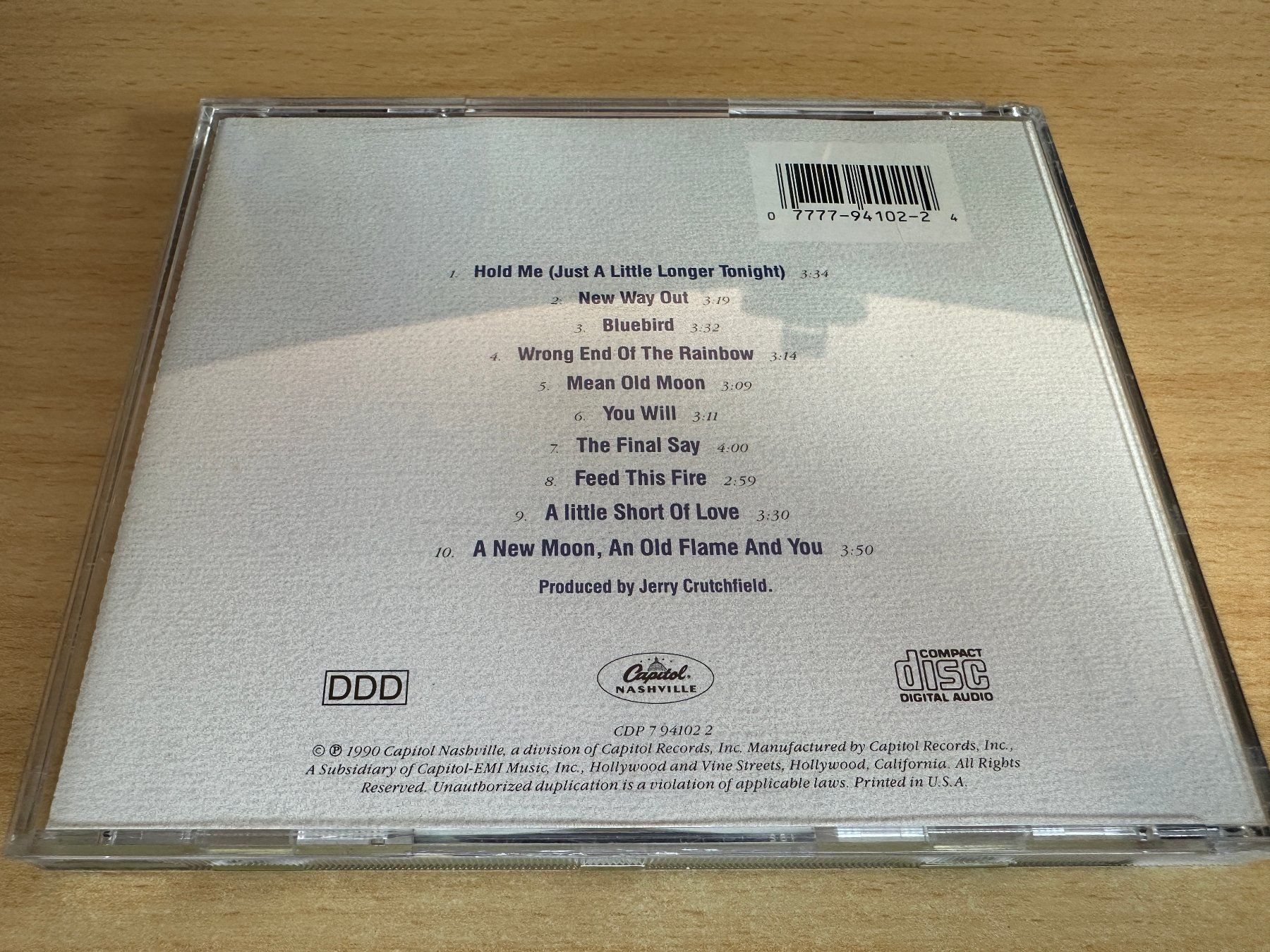 CDs: Anne Murray – You Will – Gebraucht aus Rikon im Tösstal von Alpenmutz 1