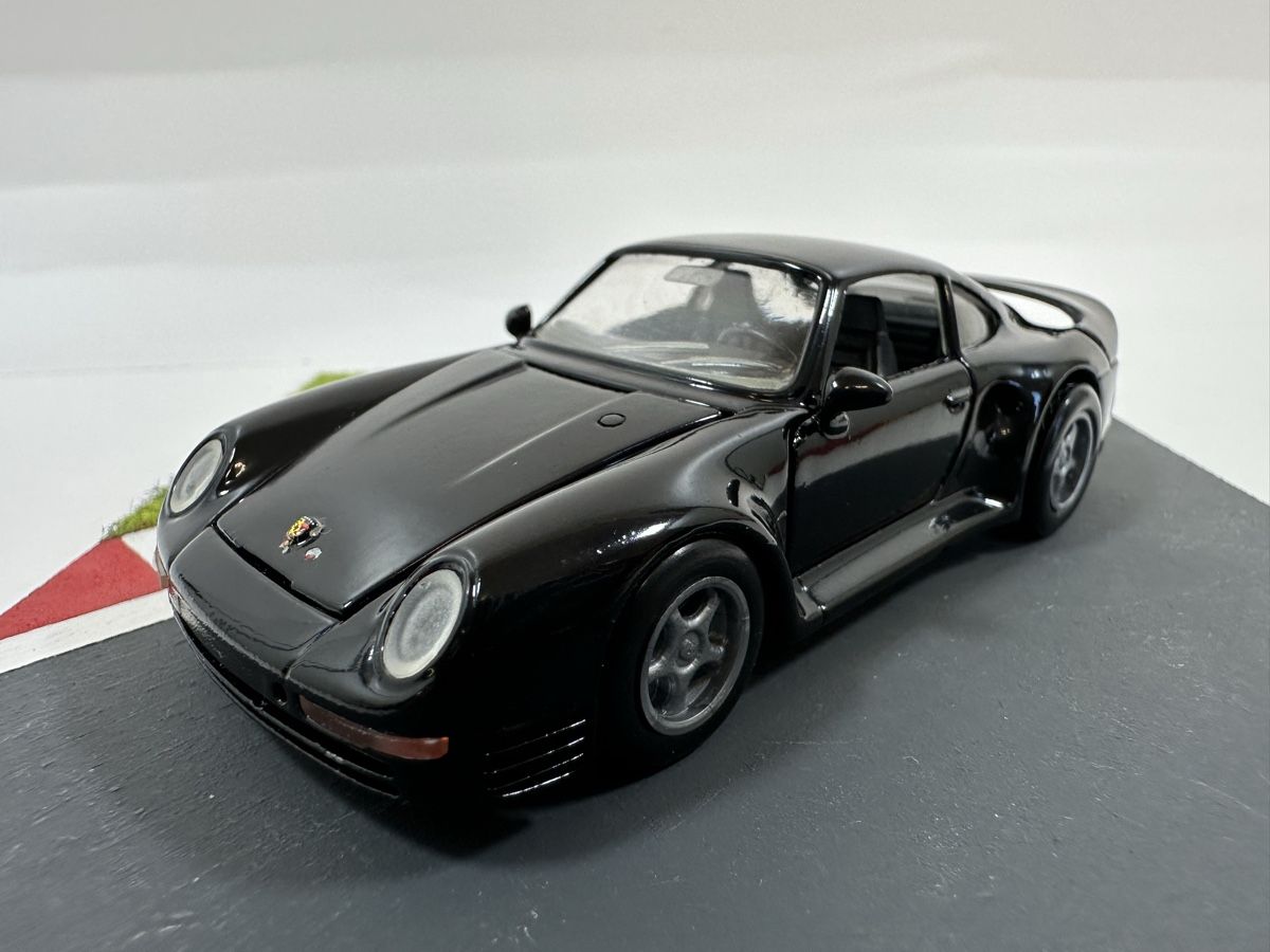 Porsche Modellautos: Porsche 959 1:43, schwarz, NZG MODELLE – Gebraucht aus Zofingen von rf9_x2xt