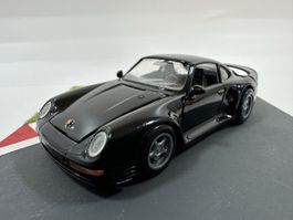 Porsche 959 1:43, schwarz, NZG MODELLE