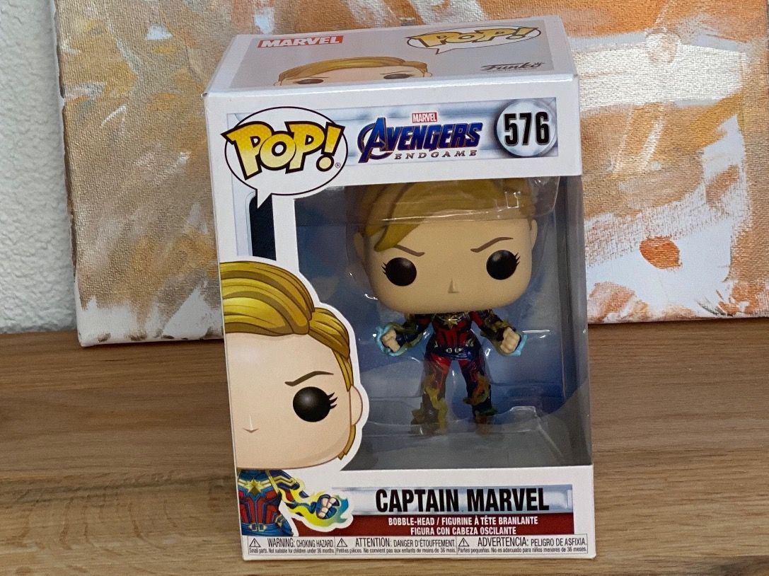 Funko Statuette: Funko Pop - Captain Marvel #576 - Avengers – Nuovo e nell'imballaggio originale da Oensingen venduto da CSCollectors