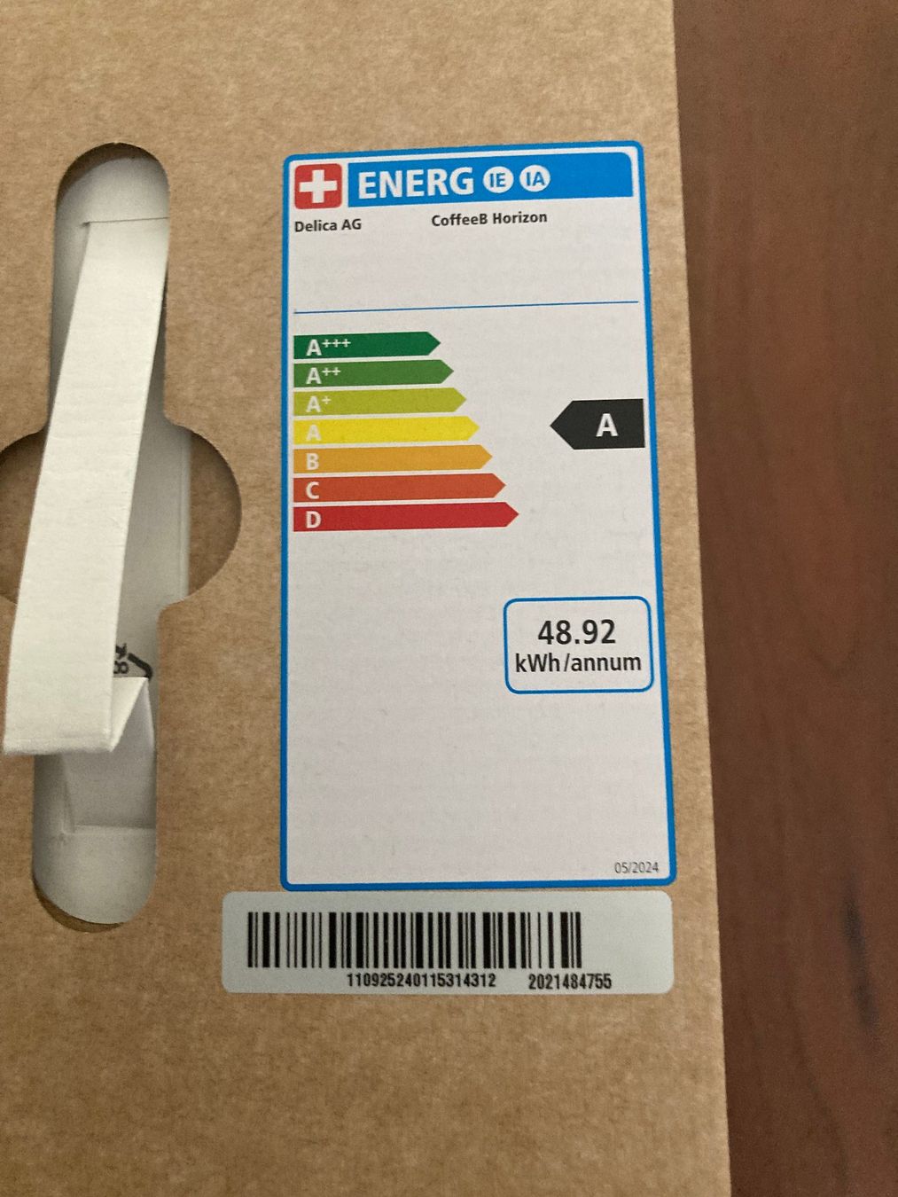 Coffee B Macchine per caffè & Macchine per espresso: CoffeeB HORIZON Kaffeemaschine Grau originalverpackt – Nuovo e nell'imballaggio originale da Mauensee venduto da Etrigan 4