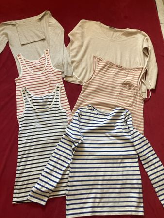5er Set Damen Tops/Pullis Grösse S/M, super Zustand!