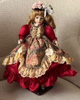 Sammlerpuppe Porzellanpuppe "Kate" „Victorian Doll“ ca.45cm
