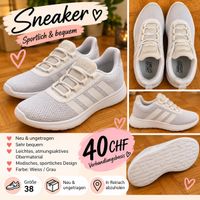 Adidas Sneaker weiss grau Grösse 38 neu und ungetragen