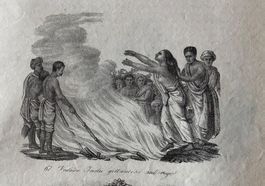 Orig. Stahlstich 1834 - aus: Reise um die Welt