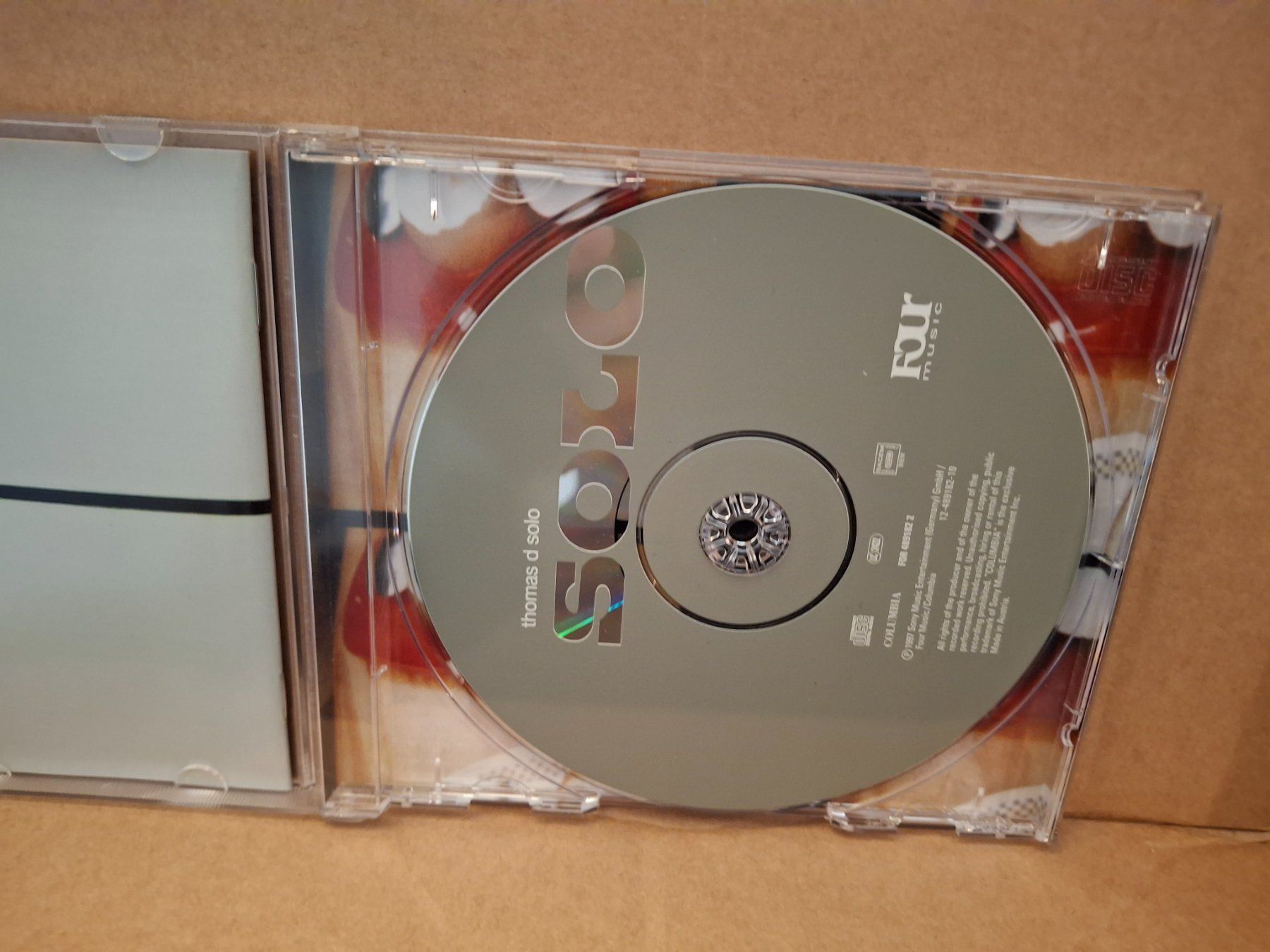 CD: Thomas D – Solo – Usato da St.Gallen venduto da CD_jalamusic 2