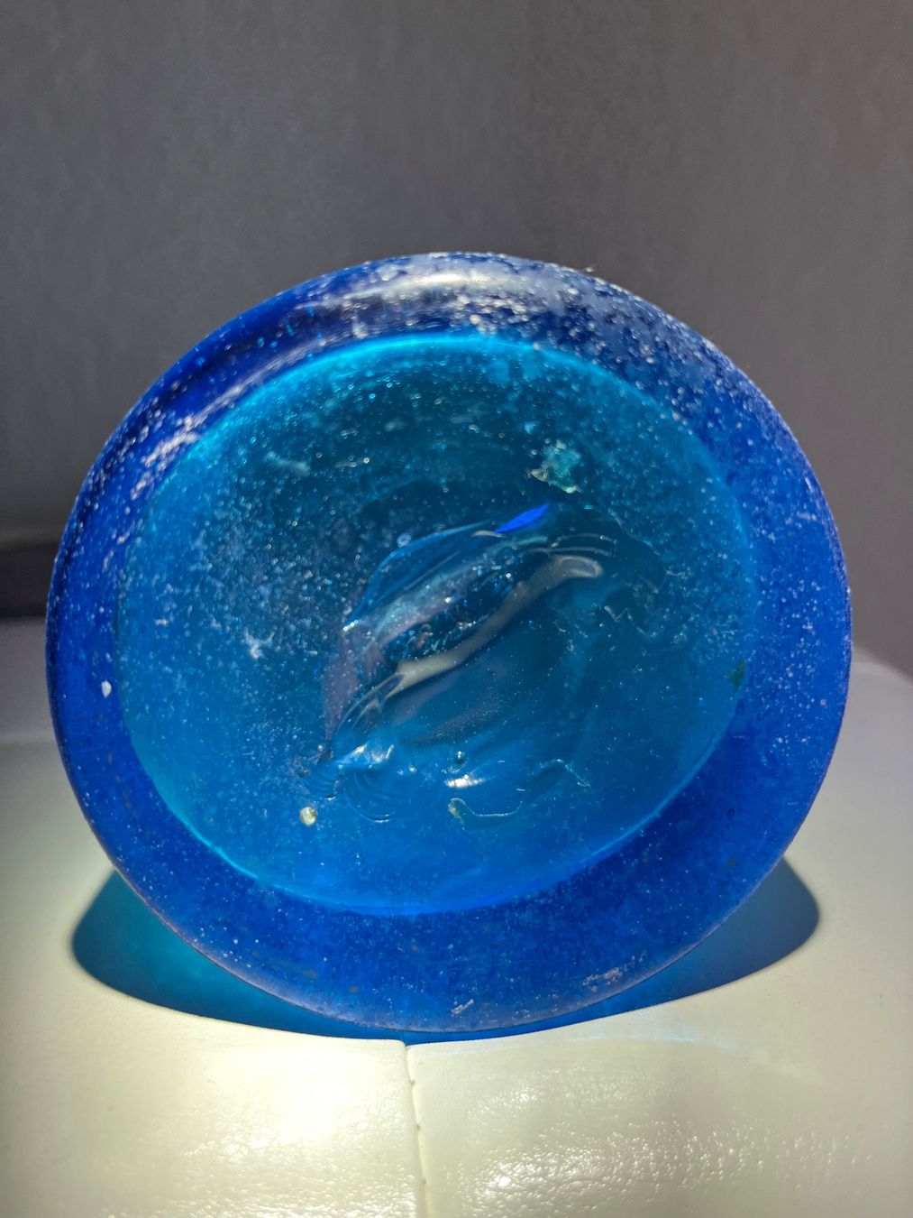 Murano Vasen & Gefässe: Scavo Vase türkisblau, Murano – Gebraucht aus Männedorf von Maru83 4