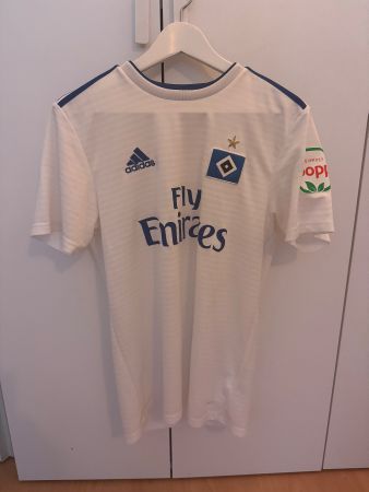 Fussballtrikot Retro HSV Adidas