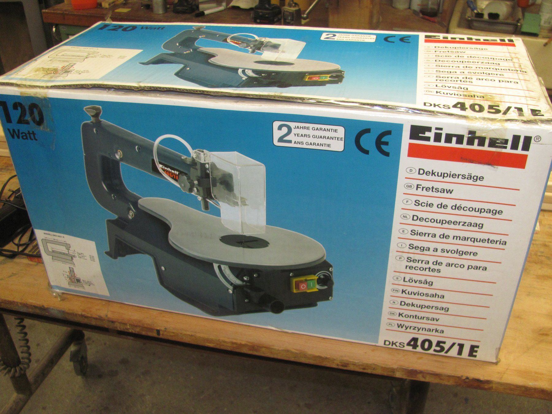 Einhell Seghe: Ladenneu DEKUPIERSÄGE Einhell DKS 405 1E – Nuovo e nell'imballaggio originale da Malters venduto da monarkli