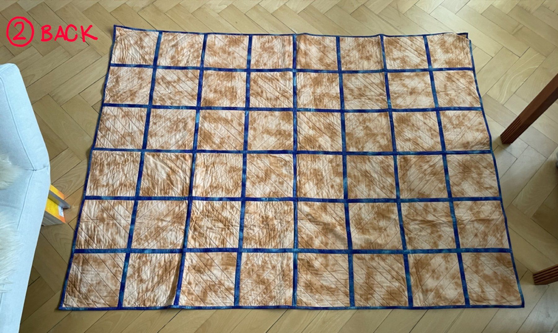 Coperte: Patchwork Decke aus Baumwolle (zwei Stück) – Usato da Bern venduto da .DolceVita. 4