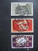 1919 Friedensmarken Satz gestempelt