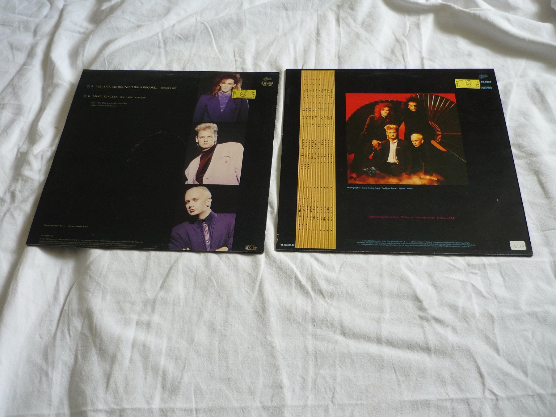 Dischi in vinile: 2x 12" Schallplatten - Dead or Alive - Top Sammlung – Usato da Beringen venduto da zzRegal 1