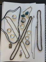Alte Silber Schmuck 125g