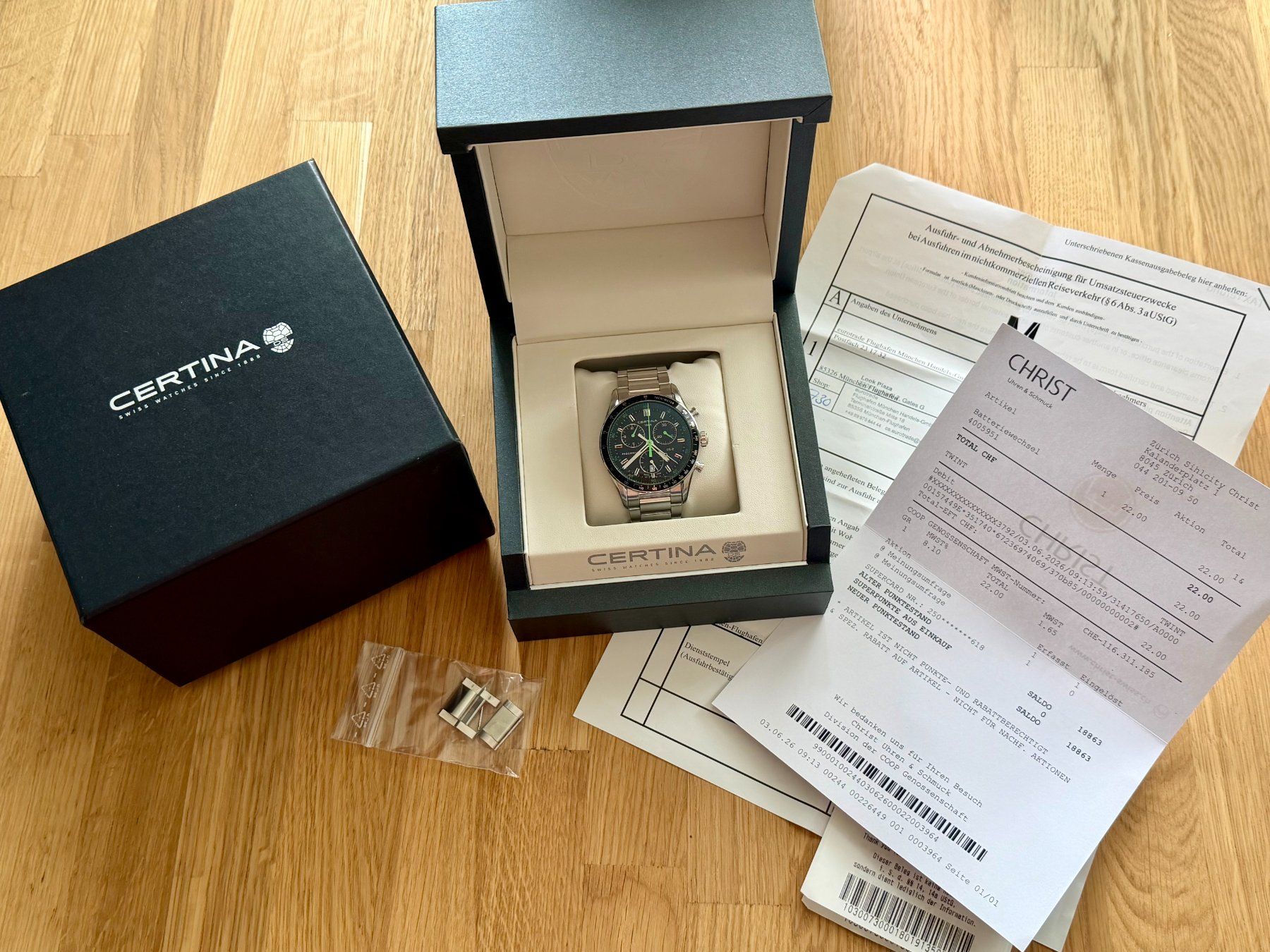 Certina Montres: Certina DS-2 Chrono Precidrive – D'occasion à Adliswil par hoRiceN 1