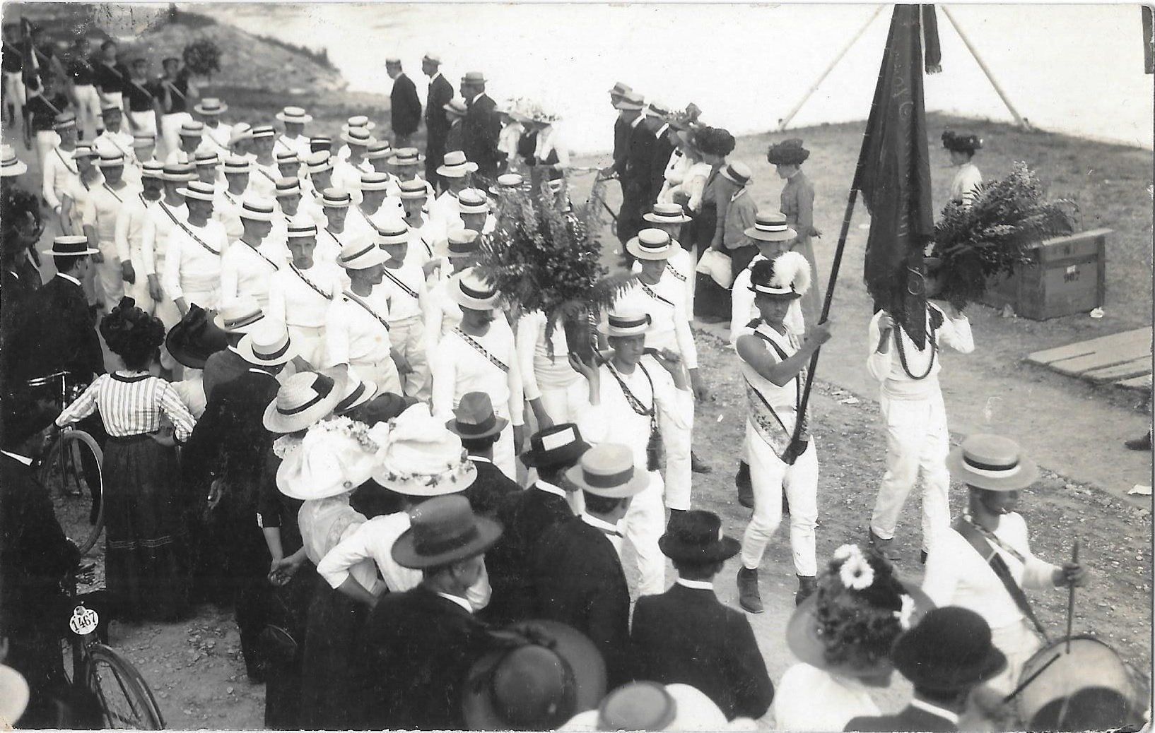 Cartoline postali: Brugg Kantonalturnfest 1913 – Usato da Olten venduto da clotaldi