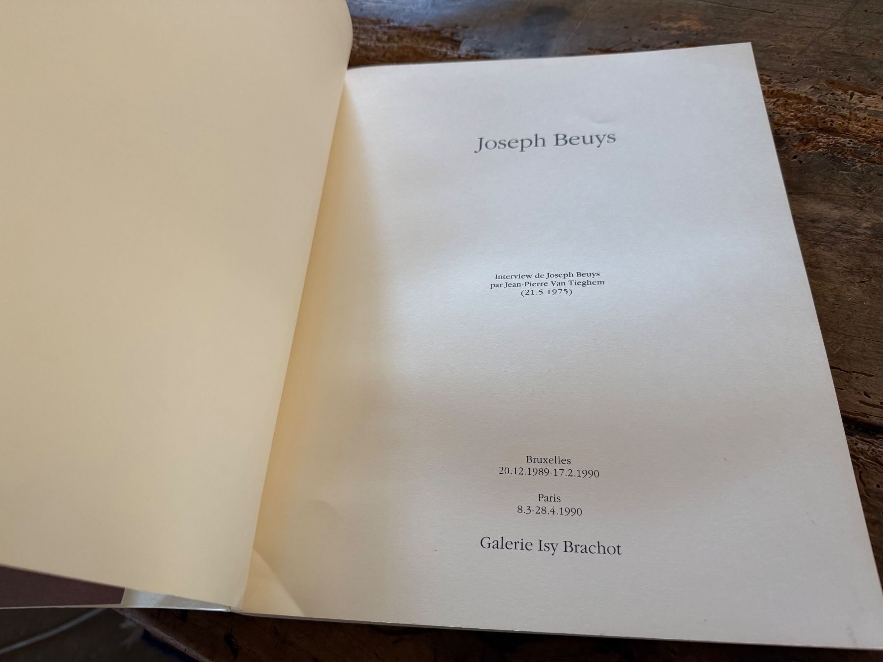 Libri: Joseph BEUYS – Usato da Bern venduto da Jwpm66 2