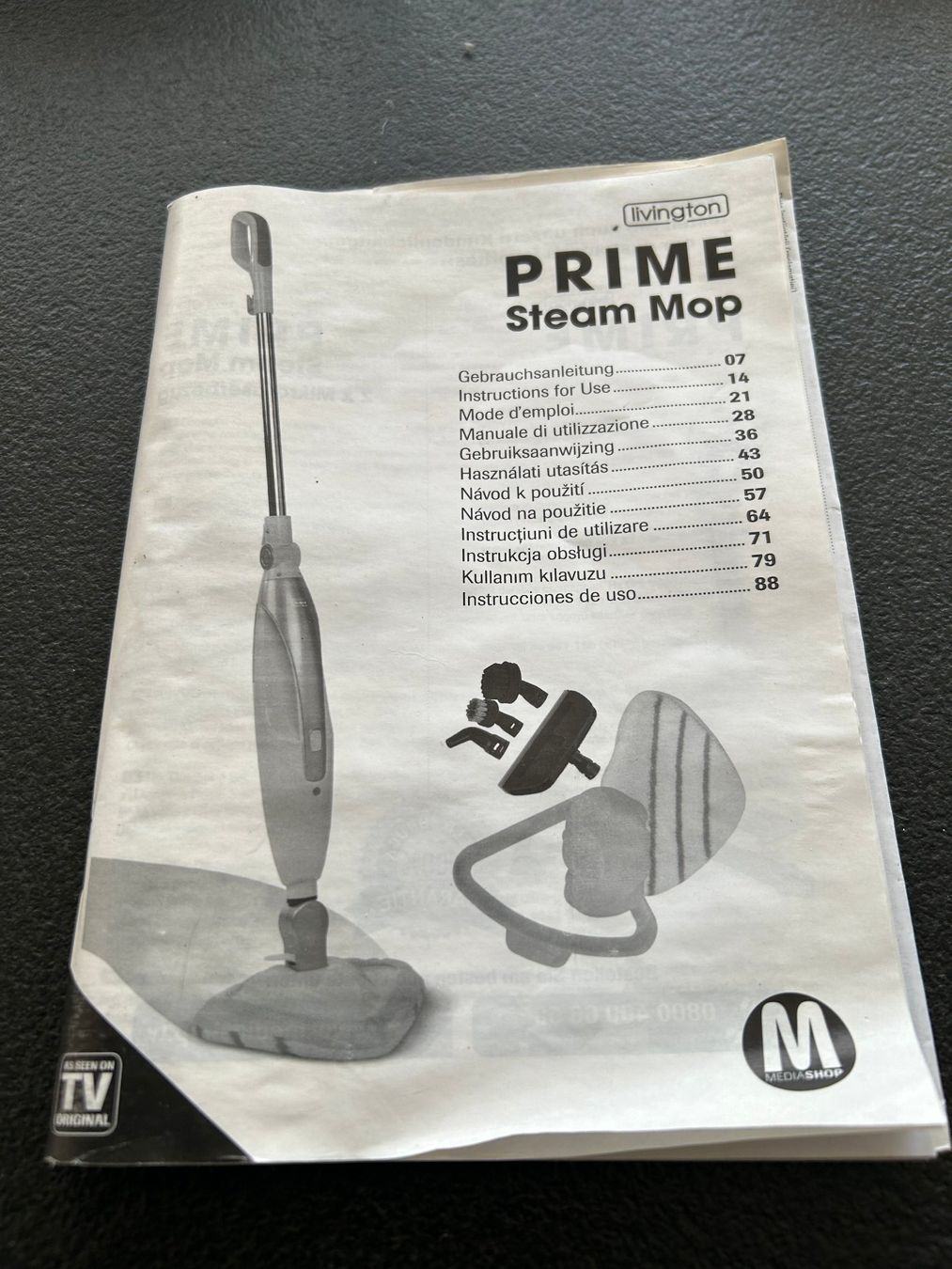 Livington Pulitori a vapore: Livington Prime Steam Mop – Usato da Root venduto da msshop 4
