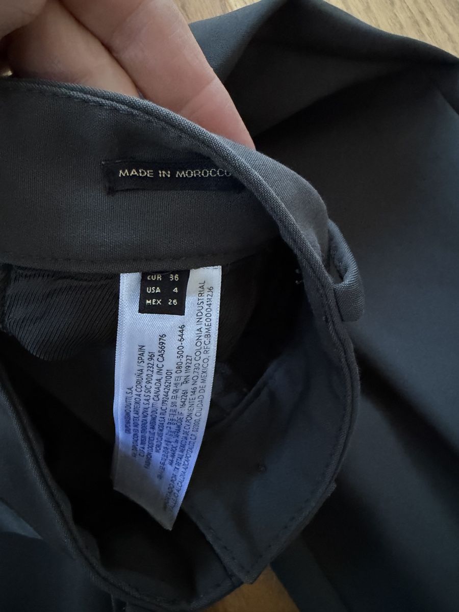 Massimo Dutti Hosen: Massimo Dutti Hose grau Grösse 36  – Gebraucht aus Wädenswil von Iana32 1