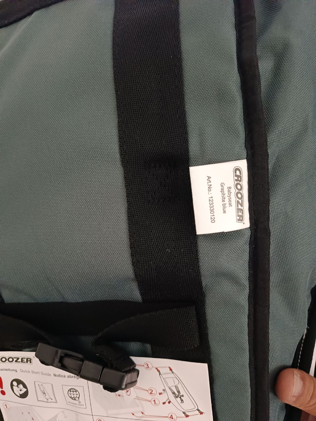 Hamac: CROOZER Hängematte Graphitblau – D'occasion à Reichenburg par har_2mpd 4