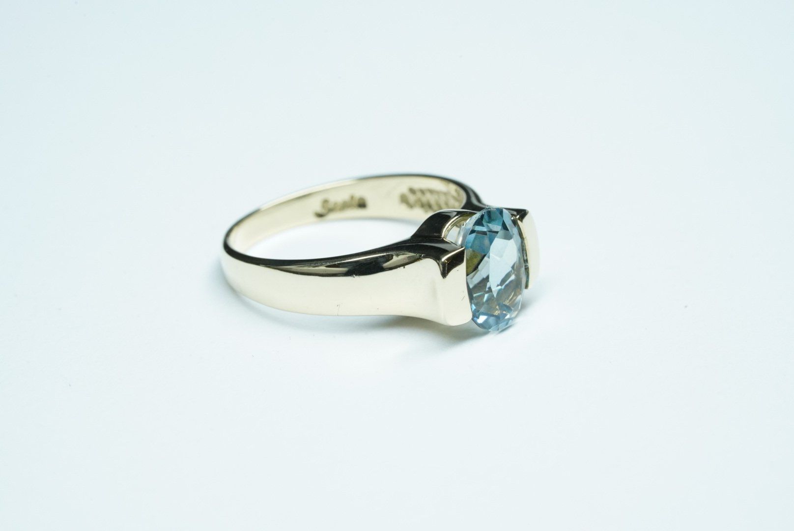 Anelli: Fingerring 9k Gelbgold mit Topas – Usato da Bülach venduto da Re-Jewelled 1
