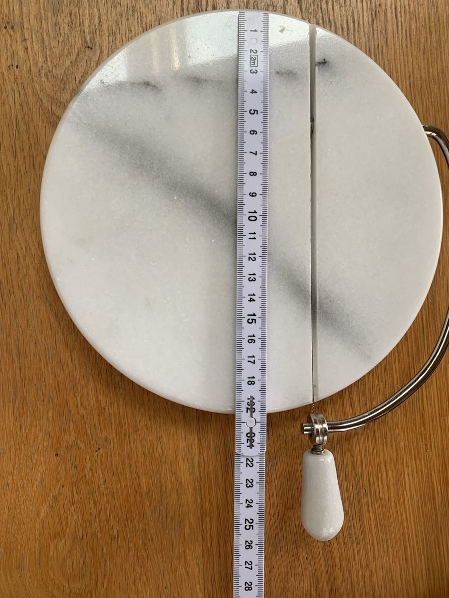 Elettrodomestici da cucina: Käsemesser Marmor weiss – Usato da Braunau venduto da Gizmo123 4