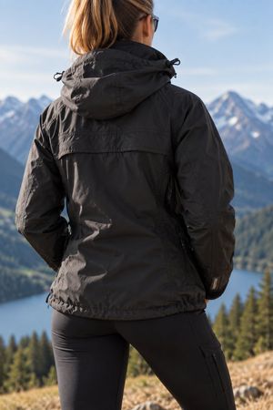 Reima TEC Outdoor-/Regenjacke Damen Grösse S – schwarz