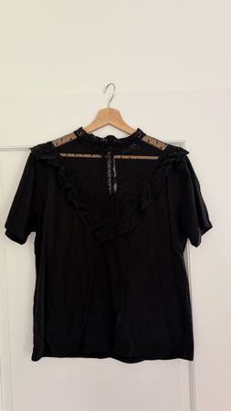 The Kooples Paris, Schwarzes Shirt