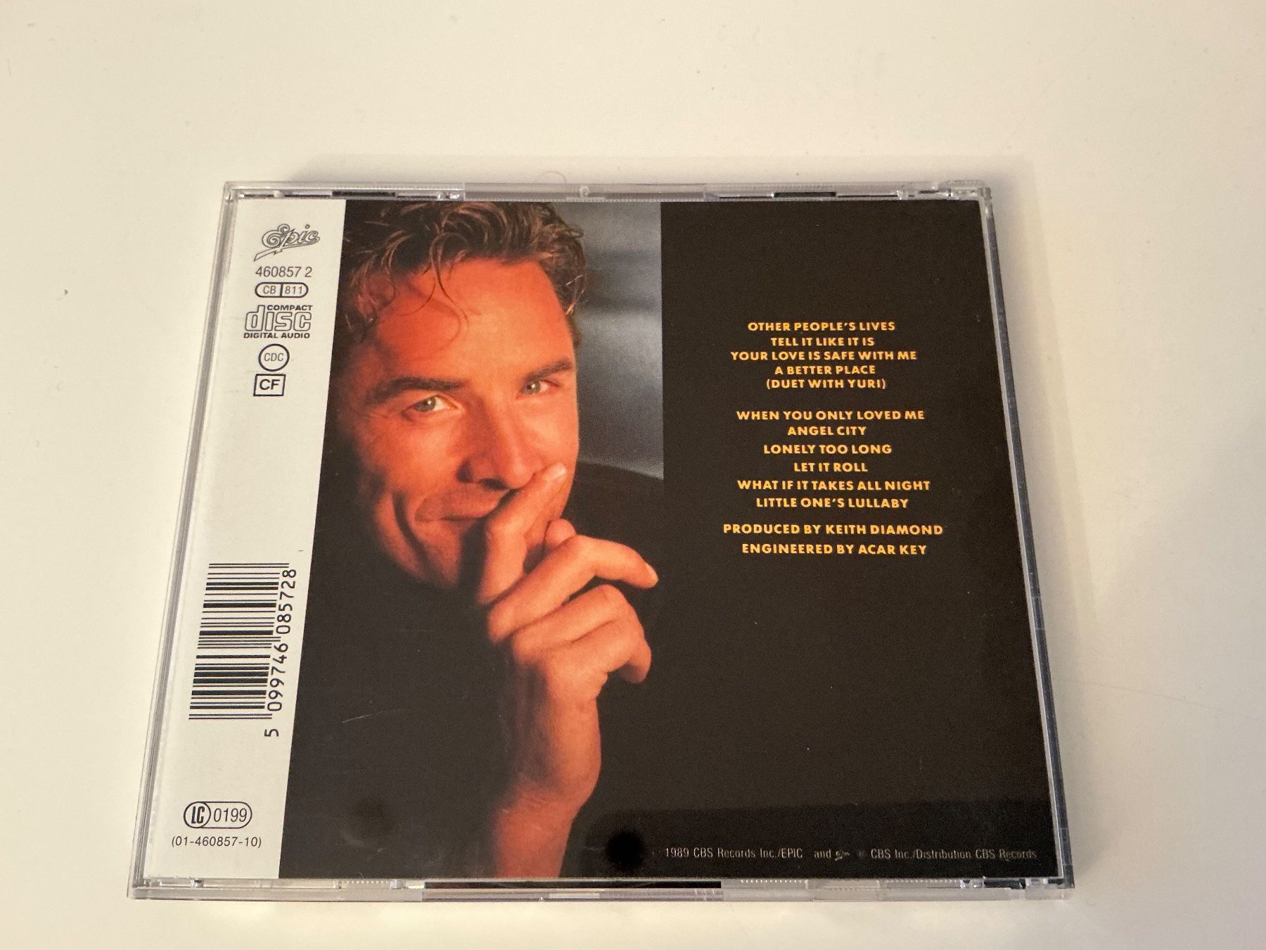CD: Don Johnson / Let it Roll / 1989 – Usato da Dübendorf venduto da Shreck 1