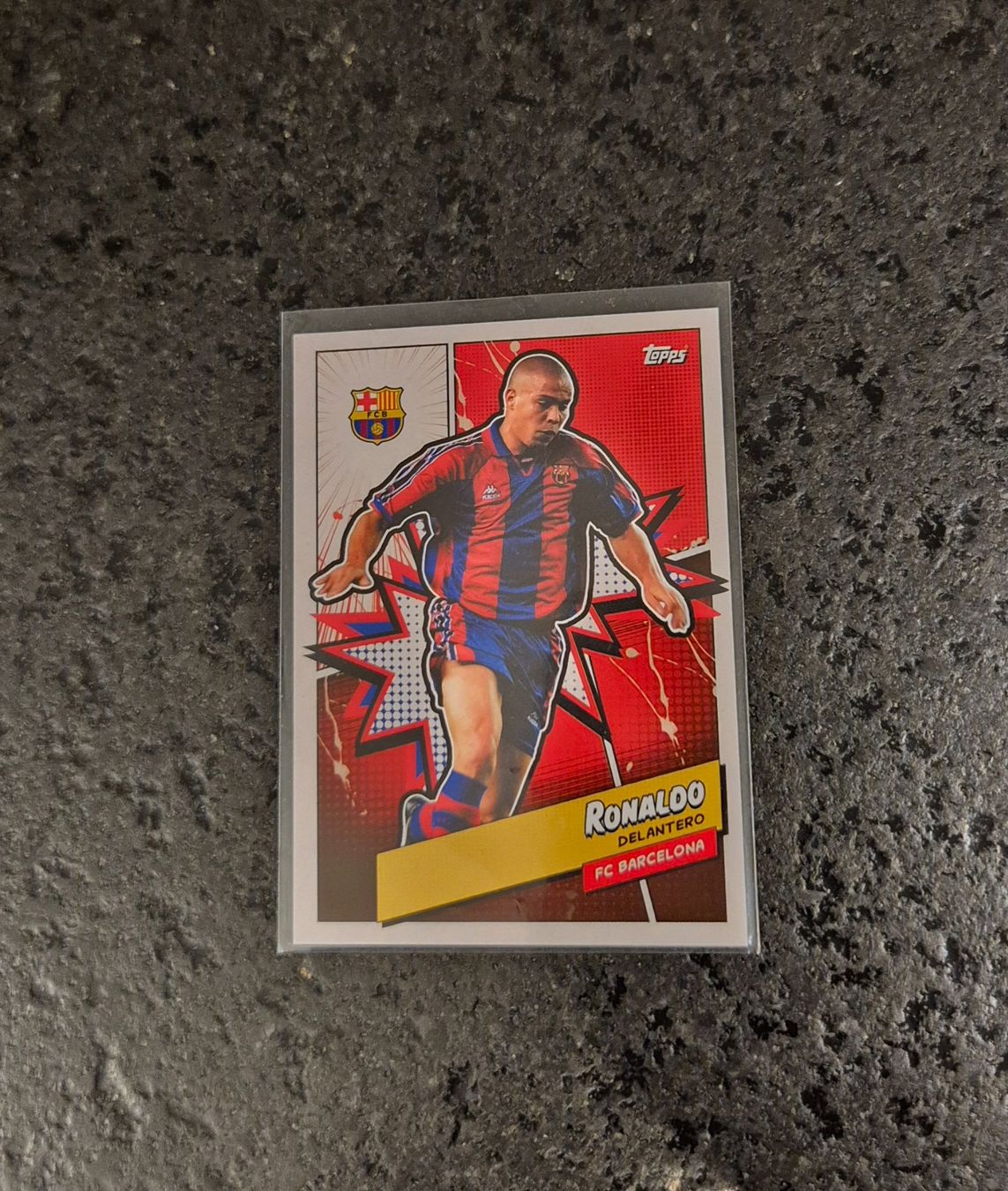Topps Carte collezionabili: Ronaldo R9 - Barcelona - Topps – Nuovo (secondo la descrizione) da Burg AG venduto da Danoe