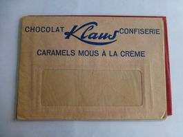 Le Locle, Chocolatfabrik Klaus, Lieferschein Umschlag1950-60