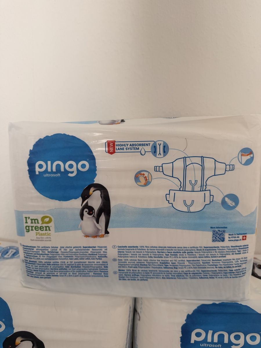 Pingo Bacs à couches & couches: Pingo Windeln Größe 2 – Neuf avec emballage d'origine à Dübendorf par MariaS. 2