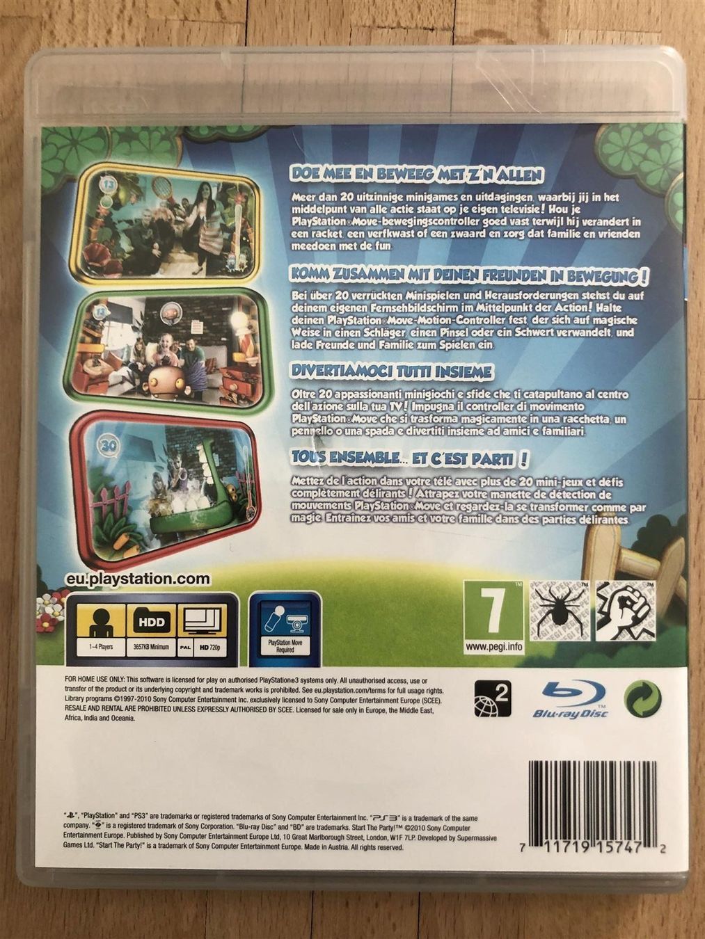 Giochi: Start the party - PS 3 – Usato da Nussbaumen AG venduto da Pika-Shop 1