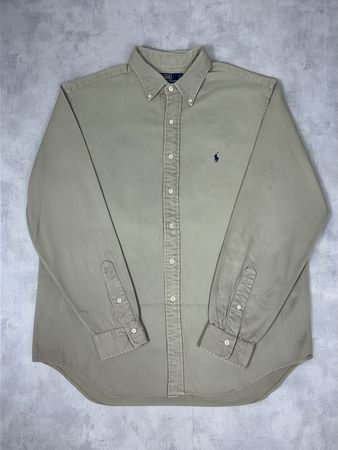 Chemise Ralph Lauren vintage beige - XL