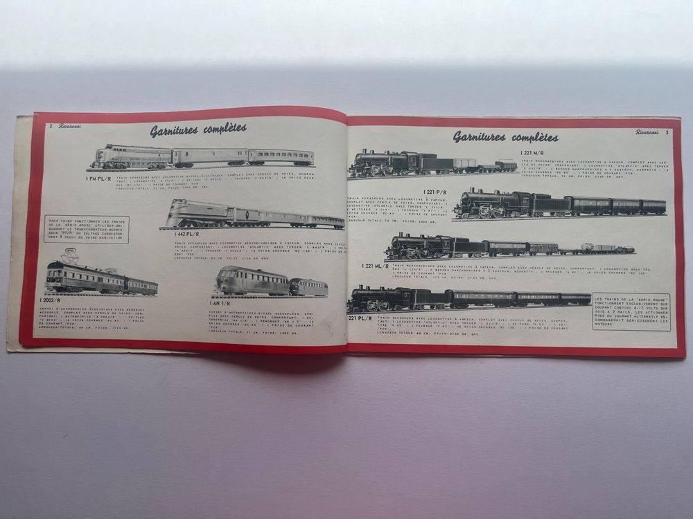 Catalogue Rivarossi 1954 3